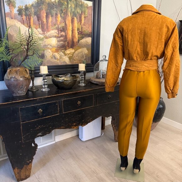 skea Paris/Vail Full Ski Suit rusty orange in color - Picture 5 of 13